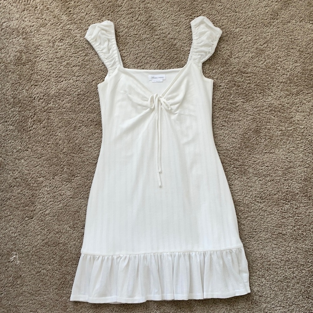 Tate Mini Dress in White